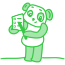 download Checklistpanda clipart image with 270 hue color