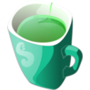 download Green Mug Of Tea clipart image with 90 hue color