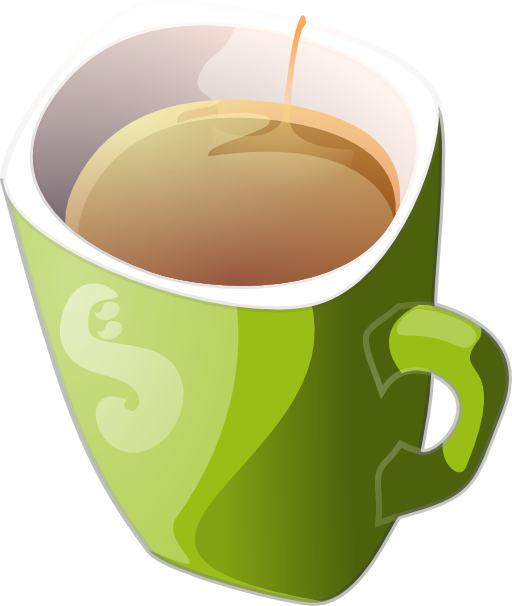 Green Mug Of Tea