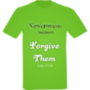 download T Shirt Forgive clipart image with 90 hue color