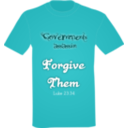 download T Shirt Forgive clipart image with 180 hue color
