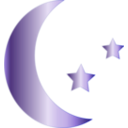 download Crescent Icon clipart image with 45 hue color