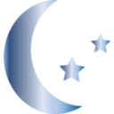 download Crescent Icon clipart image with 0 hue color