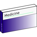 download Pharmaceutical Carton clipart image with 135 hue color