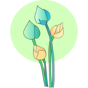 download Lotus clipart image with 45 hue color