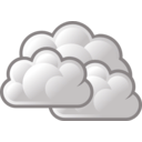 download Tango Weather Overcast clipart image with 270 hue color