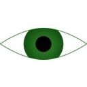 download Eye clipart image with 90 hue color