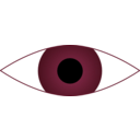 download Eye clipart image with 315 hue color