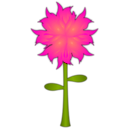 download Fire Flower clipart image with 315 hue color