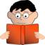 Reading Man With Glasses