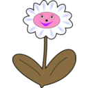 download Daisy Simle clipart image with 270 hue color