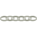 download Plastic Chain clipart image with 180 hue color