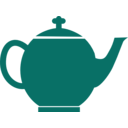 download Jubilee Tea Pot Blue clipart image with 315 hue color