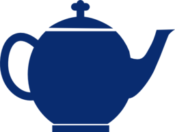 Jubilee Tea Pot Blue