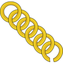 Gold Chain Of Round