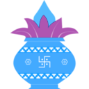 download Kalash 2 clipart image with 180 hue color