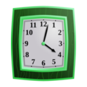 download Clock clipart image with 90 hue color