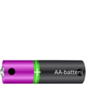 download Aa Battery clipart image with 270 hue color