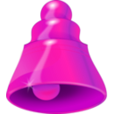 download Bell clipart image with 270 hue color