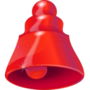 download Bell clipart image with 315 hue color