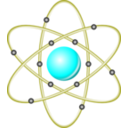 download Nucleo With Eletrons clipart image with 180 hue color