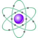download Nucleo With Eletrons clipart image with 270 hue color
