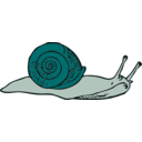 download Snail clipart image with 135 hue color