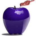 download Apple clipart image with 270 hue color