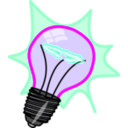 download Light Bulb clipart image with 90 hue color