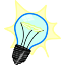 download Light Bulb clipart image with 0 hue color