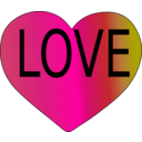 download Love Icon clipart image with 270 hue color