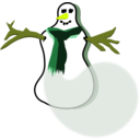 download Snowman Abstract clipart image with 45 hue color