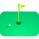 download Golf Flag clipart image with 45 hue color