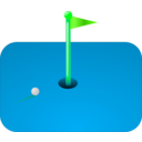 download Golf Flag clipart image with 90 hue color