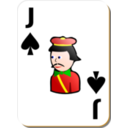 White Deck Jack Of Spades