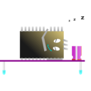 download Processor Sleeping clipart image with 180 hue color