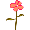 download Flower clipart image with 315 hue color