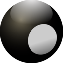 download 8 Ball clipart image with 45 hue color