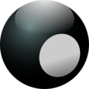 download 8 Ball clipart image with 180 hue color