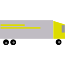 download Simple Truck clipart image with 180 hue color