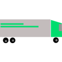 download Simple Truck clipart image with 270 hue color