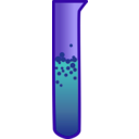 download Bubbling Test Tube clipart image with 90 hue color