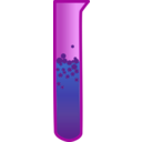 download Bubbling Test Tube clipart image with 135 hue color