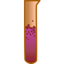 download Bubbling Test Tube clipart image with 225 hue color