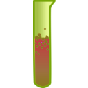 download Bubbling Test Tube clipart image with 270 hue color