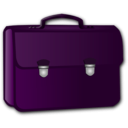 download Briefcase clipart image with 270 hue color