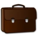 download Briefcase clipart image with 0 hue color