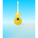 download Guitar clipart image with 0 hue color