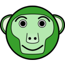 download Singe clipart image with 90 hue color