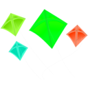 download Kites clipart image with 90 hue color